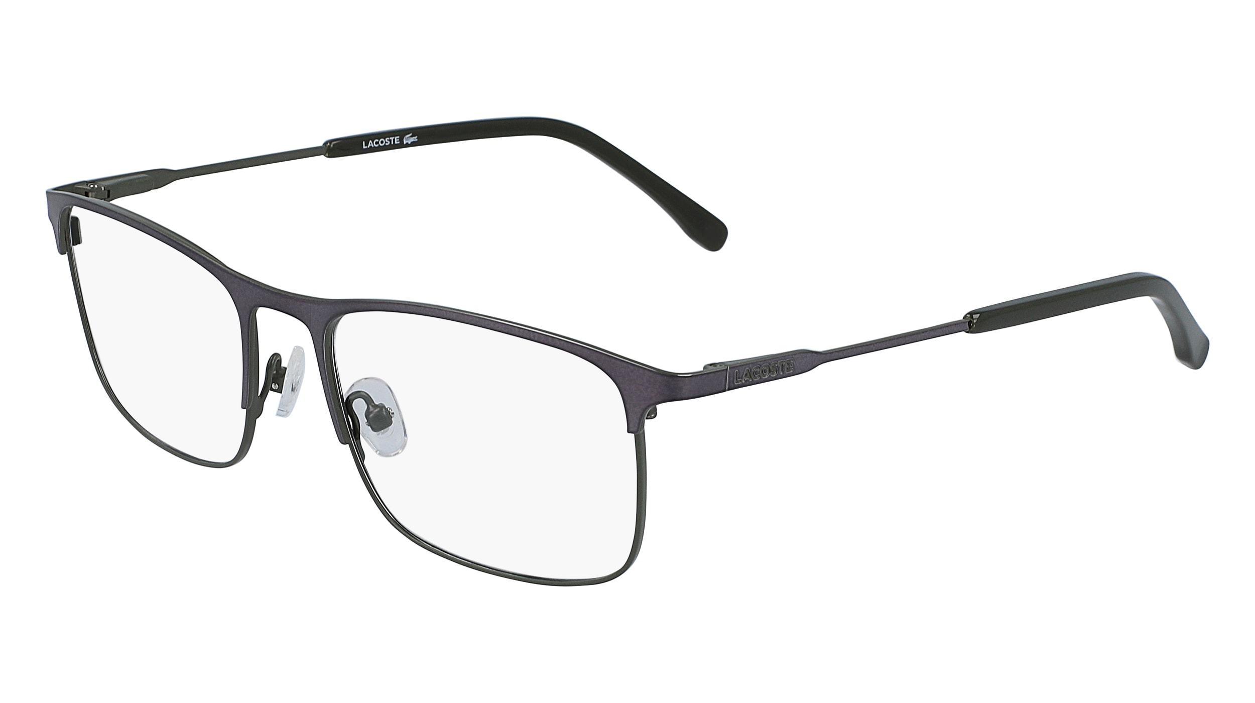 Lacoste L2252 Eyeglasses 033 Gunmetal/Army Green 54mm