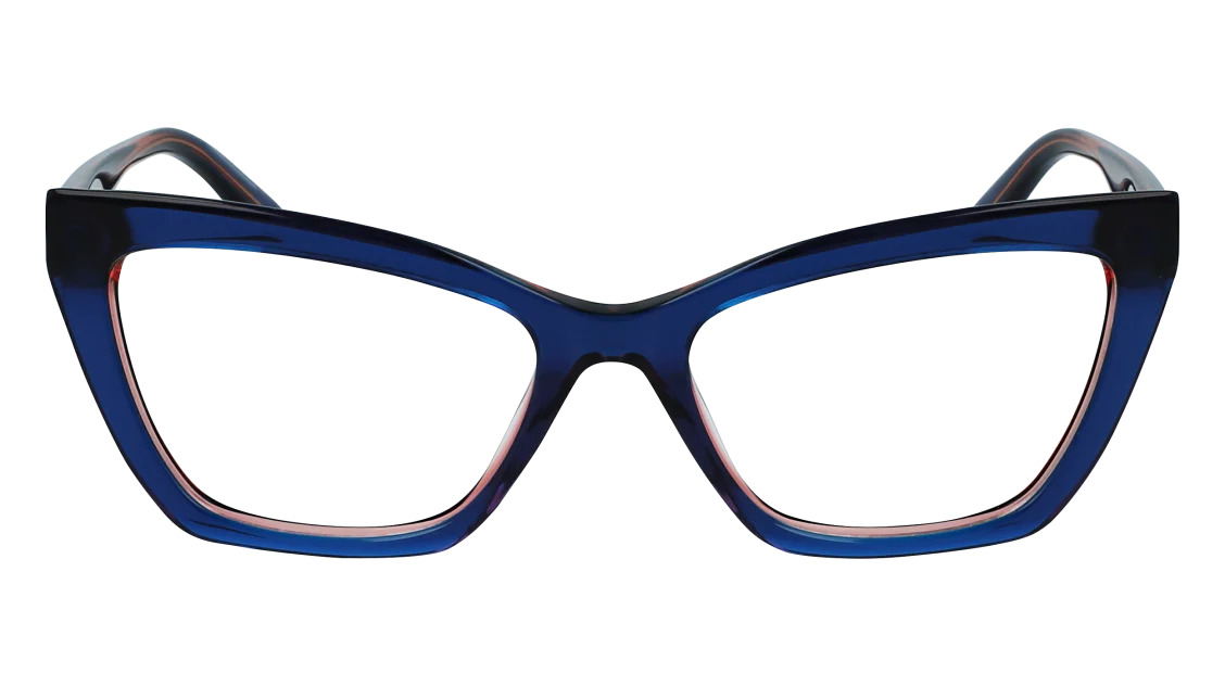 Karl Lagerfeld KL6063 Eyeglasses 403 Blue Trilayer 54mm