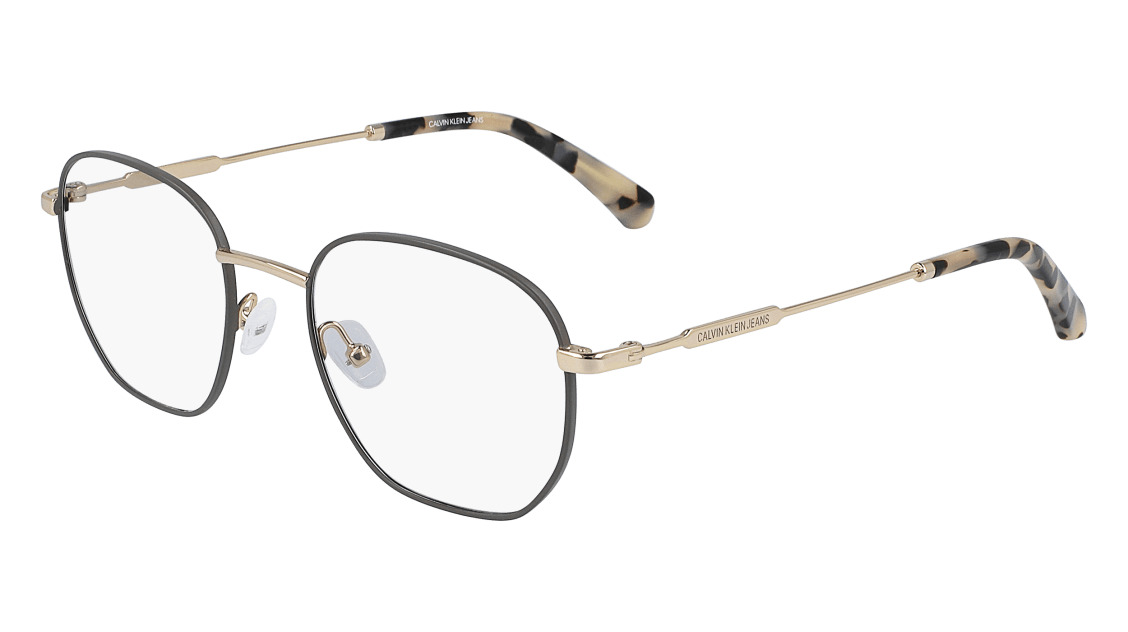 Calvin Klein Jeans CKJ20101 Eyeglasses 272 Satin Dark Taupe 50mm