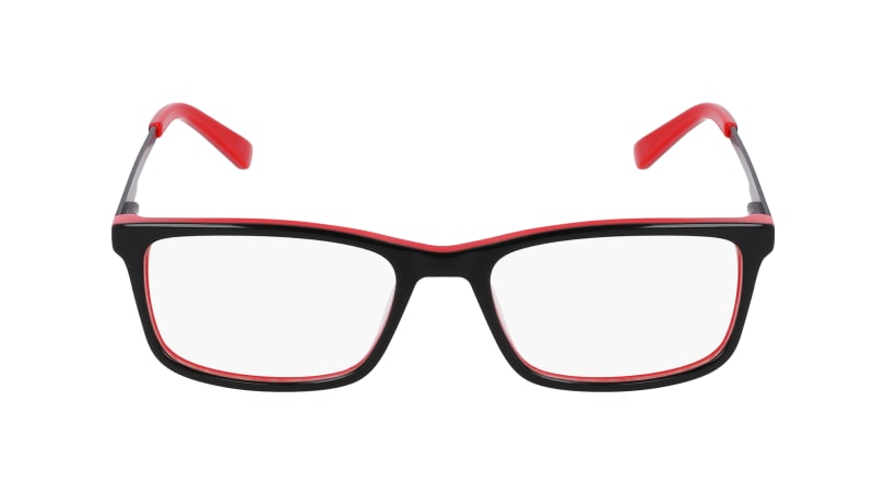 Lenton And Rusby LRK2001 Eyeglasses 001 Black Red 48mm