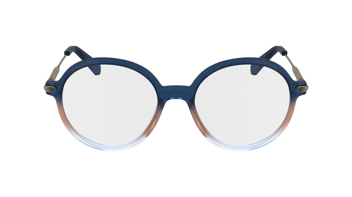 Longchamp LO2736 Eyeglasses 436 Gradient Blue/Rose/Azure 50mm