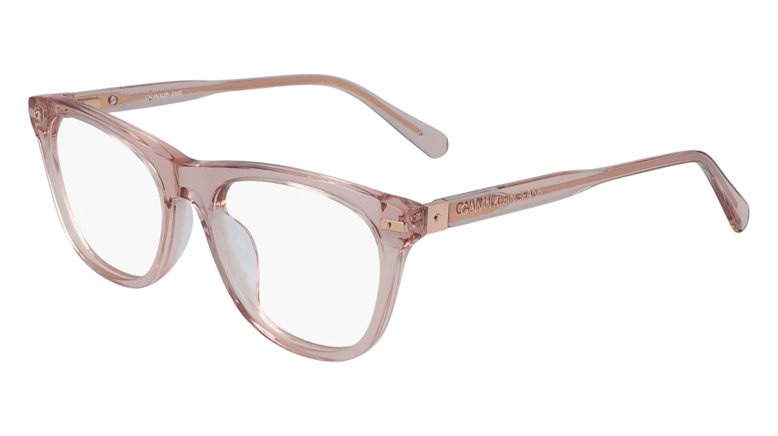 Calvin Klein Jeans CKJ19525 Eyeglasses 671 Crystal Blush 52mm