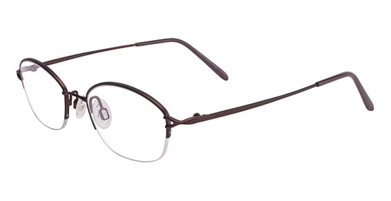 Flexon 651 Eyeglasses 602 Satin Burgundy 49mm