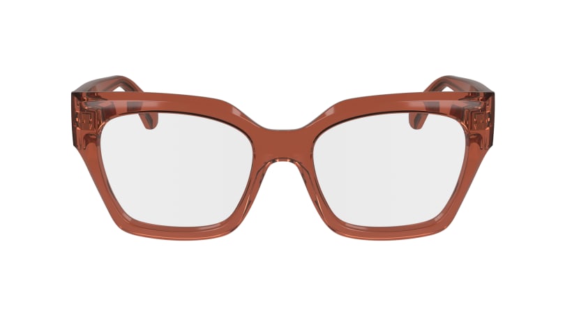 Ferragamo SF2983 Eyeglasses 224 Transparent Rust mm