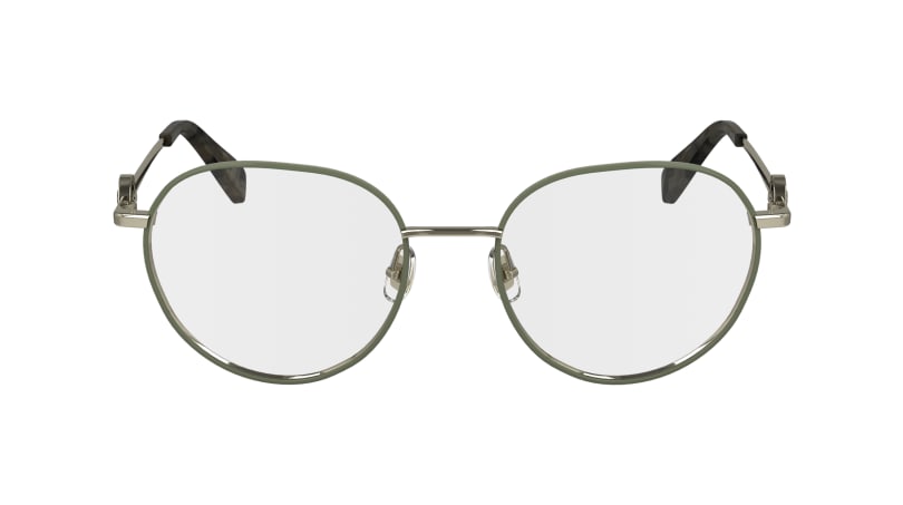 Longchamp LO2165 Eyeglasses 708 Gold/Khaki 52mm