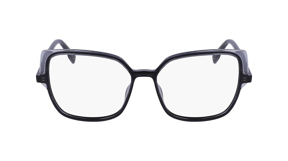 Karl Lagerfeld KL6096 Eyeglasses 009 Black/Grey mm