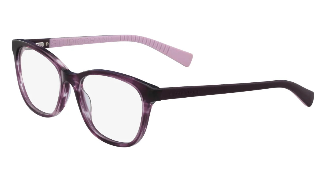 Cole Haan CH5019 Eyeglasses 505 Purple Horn 52mm