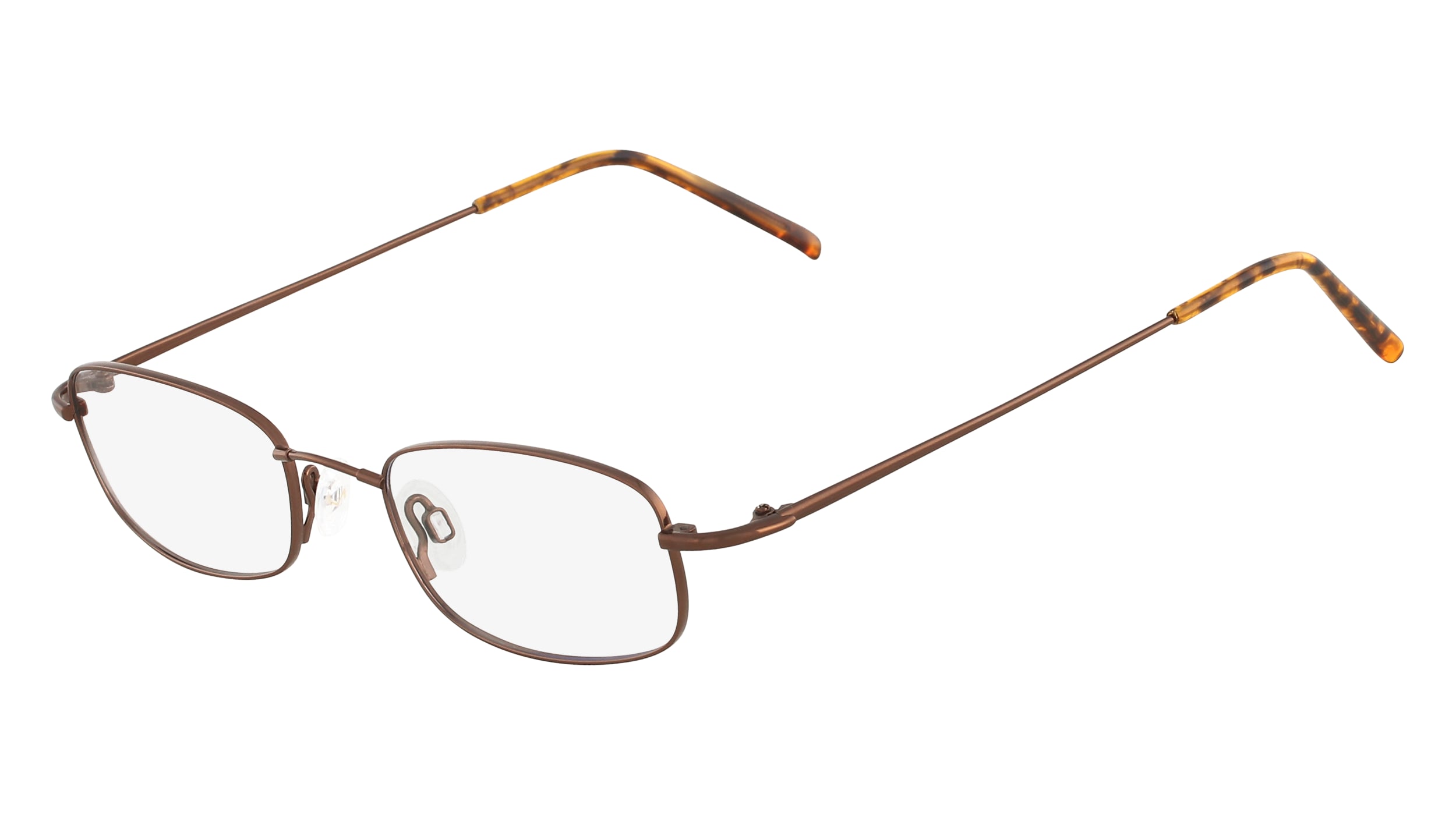 Flexon 603 Eyeglasses Coffee 218 49mm