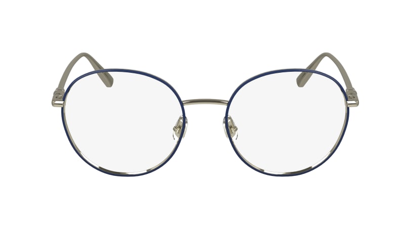 Longchamp LO2160 Eyeglasses 705 Gold/Blue 50mm