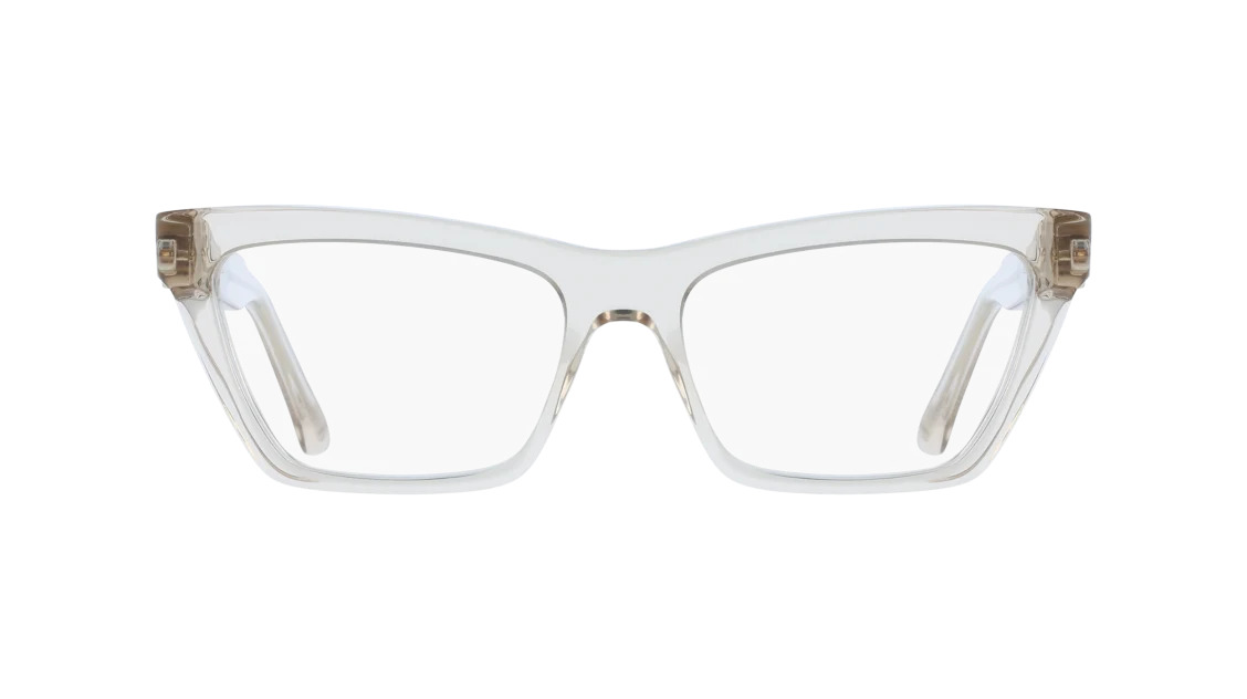 Ferragamo SF3021 Eyeglasses 259 Transparent Beige 54mm