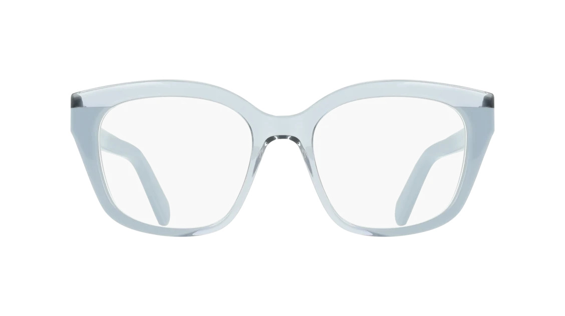 Ferragamo SF3023 Eyeglasses 454 Transparent Azure/Azure 51mm