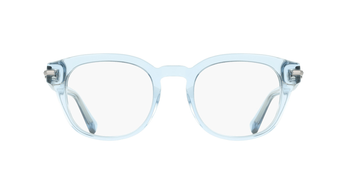Ferragamo SF3033 Eyeglasses 450 Transparent Azure 50mm
