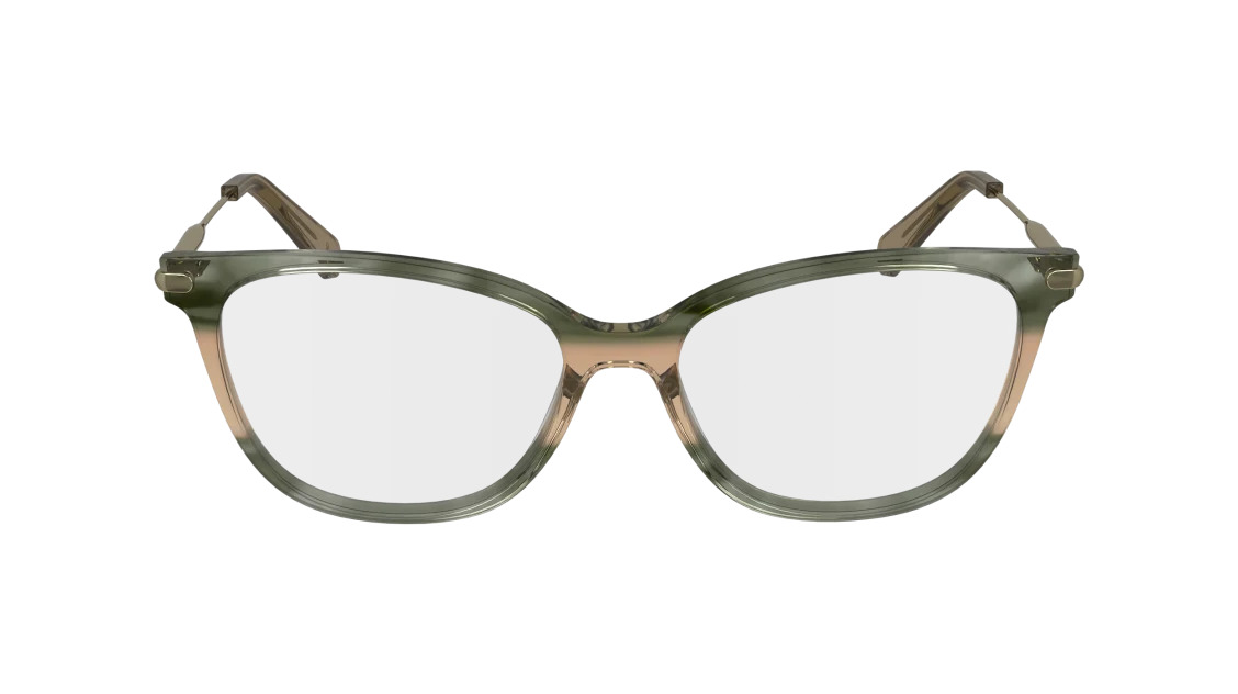 Longchamp LO2735 Eyeglasses 308 Striped Green 54mm