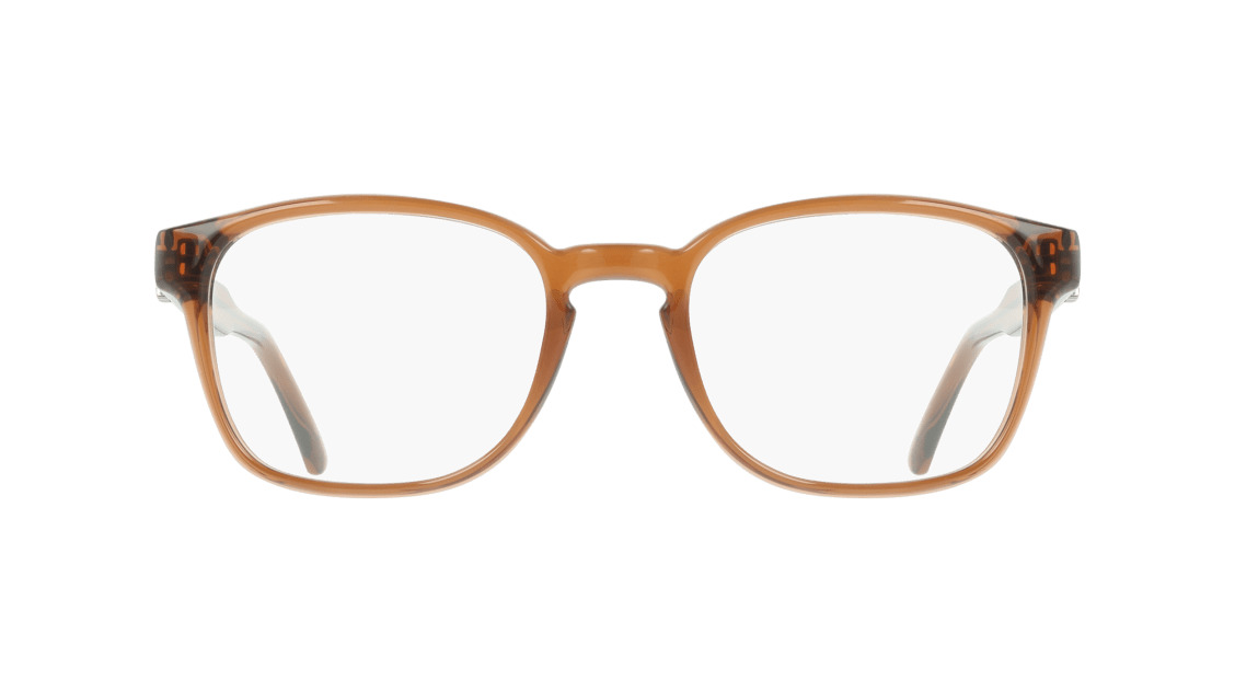 Ferragamo SF3027E Eyeglasses 232 Transparent Brown 52mm