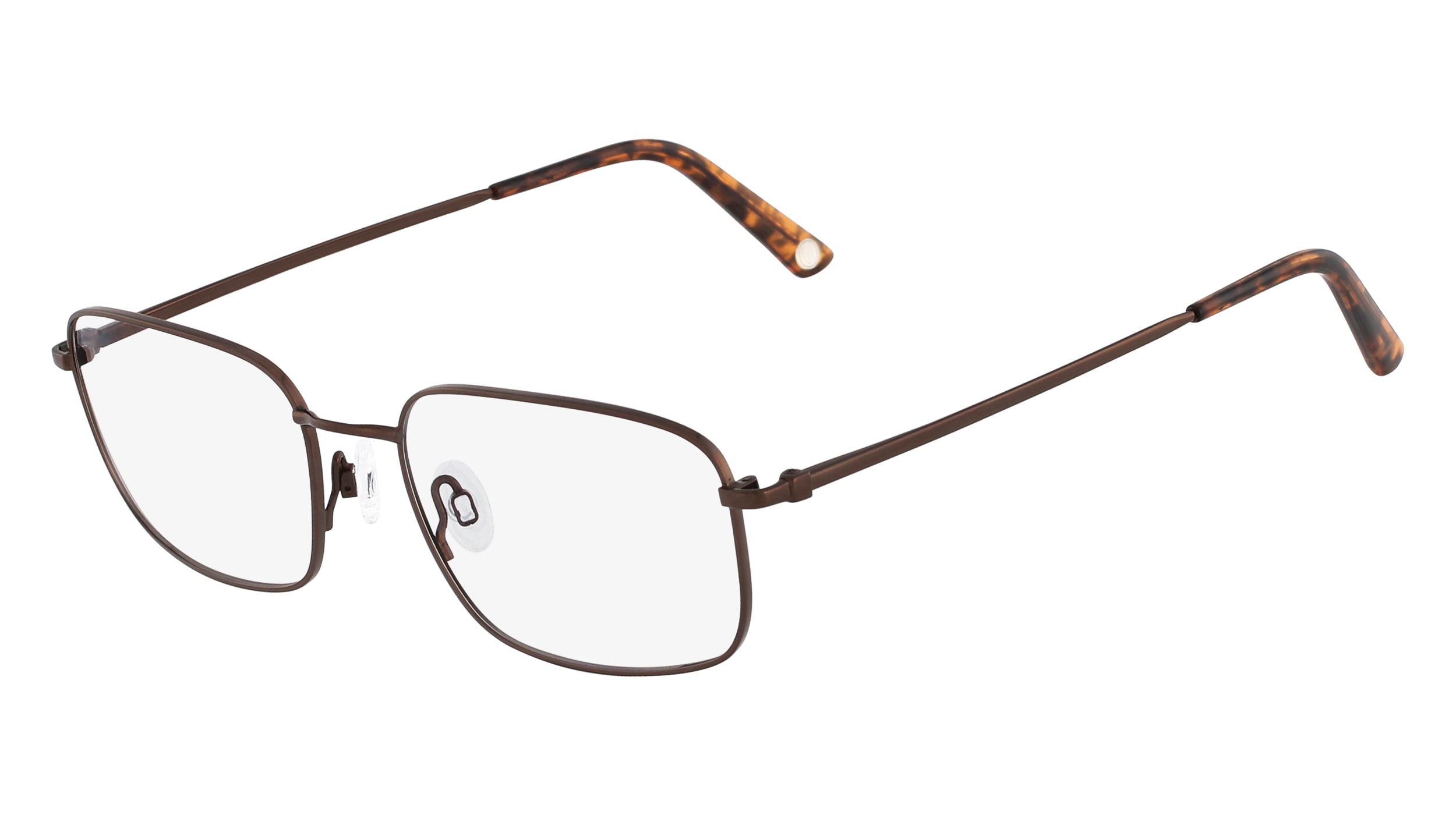 Flexon BENJAMIN 600 Eyeglasses 210 Brown 54mm
