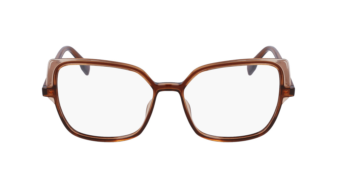 Karl Lagerfeld KL6096 Eyeglasses 246 Brown/Light Brown mm