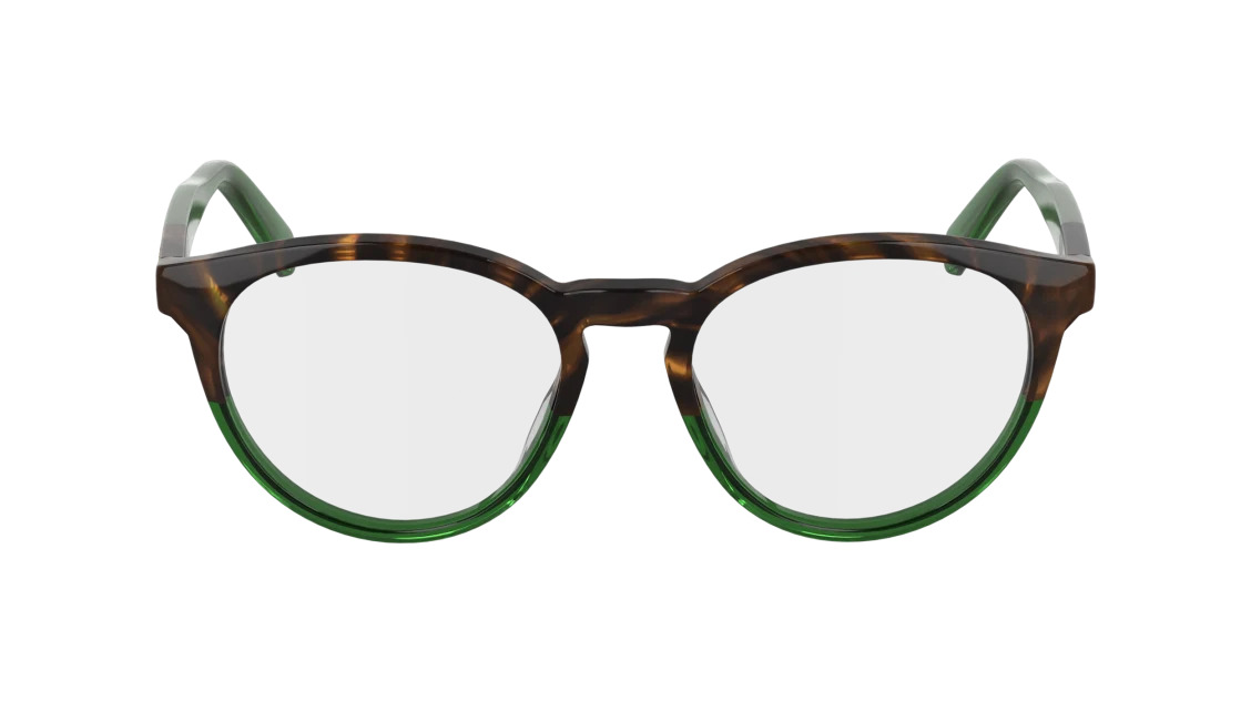 Longchamp LO2752 Eyeglasses 213 Striped Brown/Green 49mm