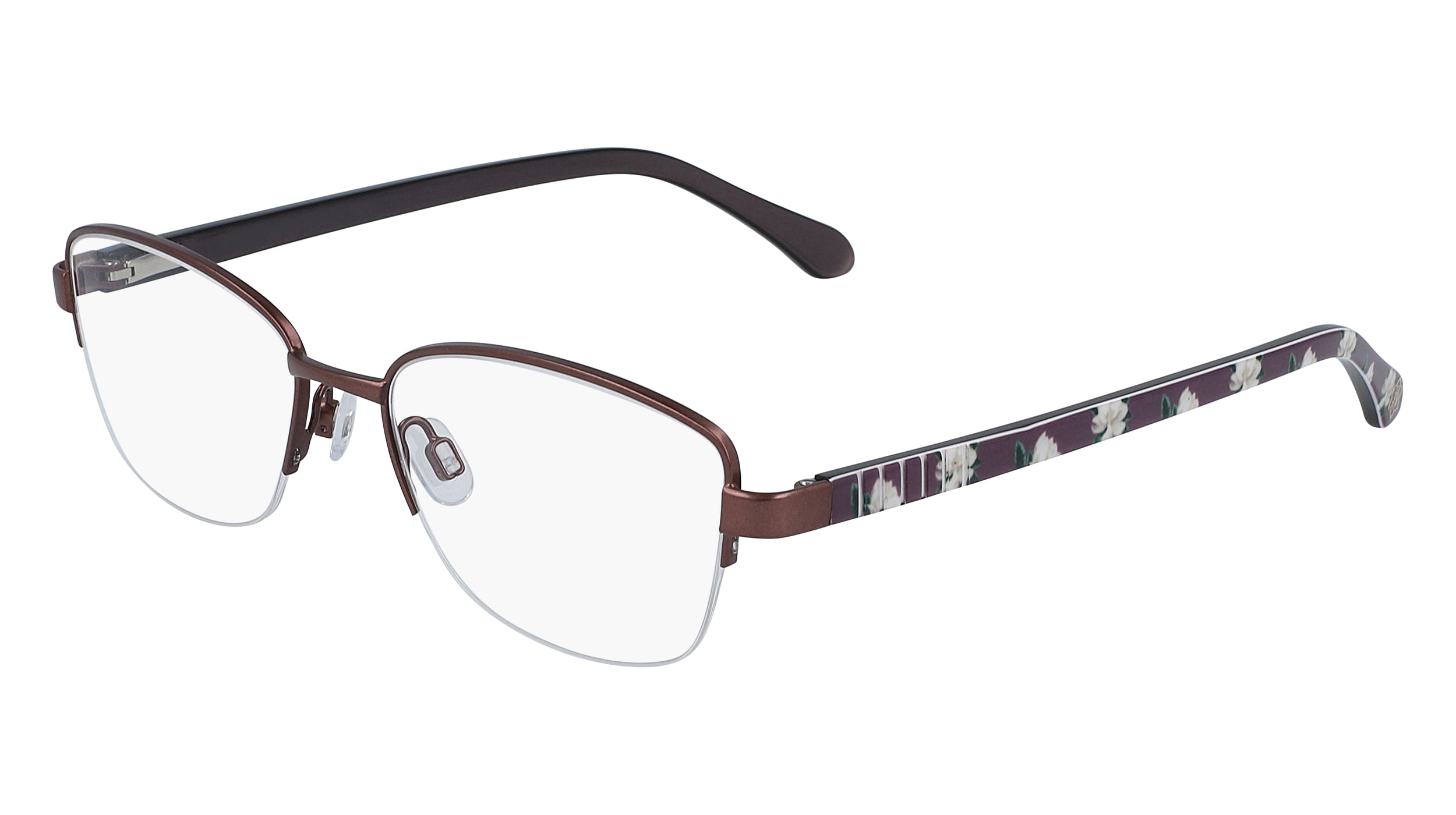 Draper James DJ5007 Eyeglasses 201 Brown 53mm