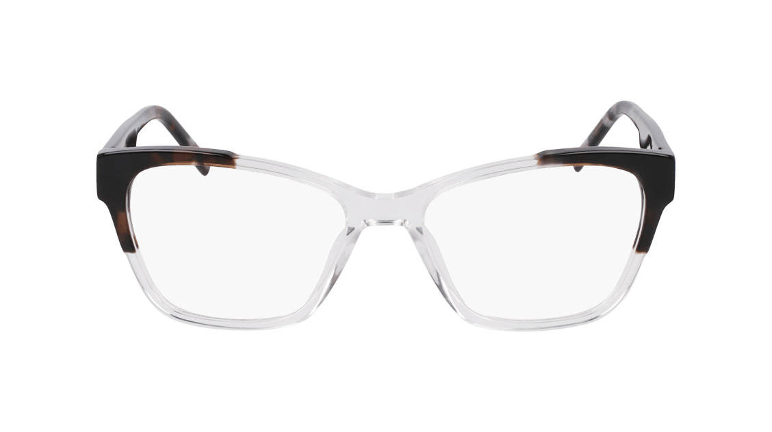 Dkny DK5072 Eyeglasses 000 Crystal Clear/Smoke Tortoise 54mm