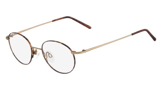 Flexon 623 Eyeglasses 215 Tortoise/Bronze 46mm
