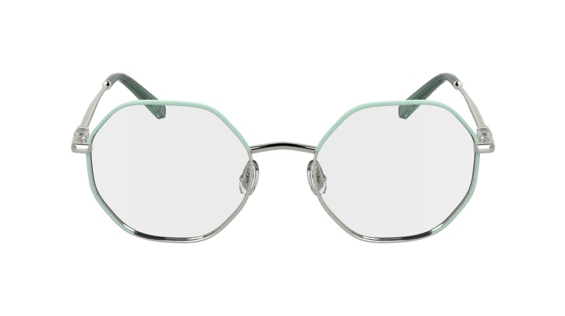 Longchamp LO2166 Eyeglasses 045 Silver/Green 51mm
