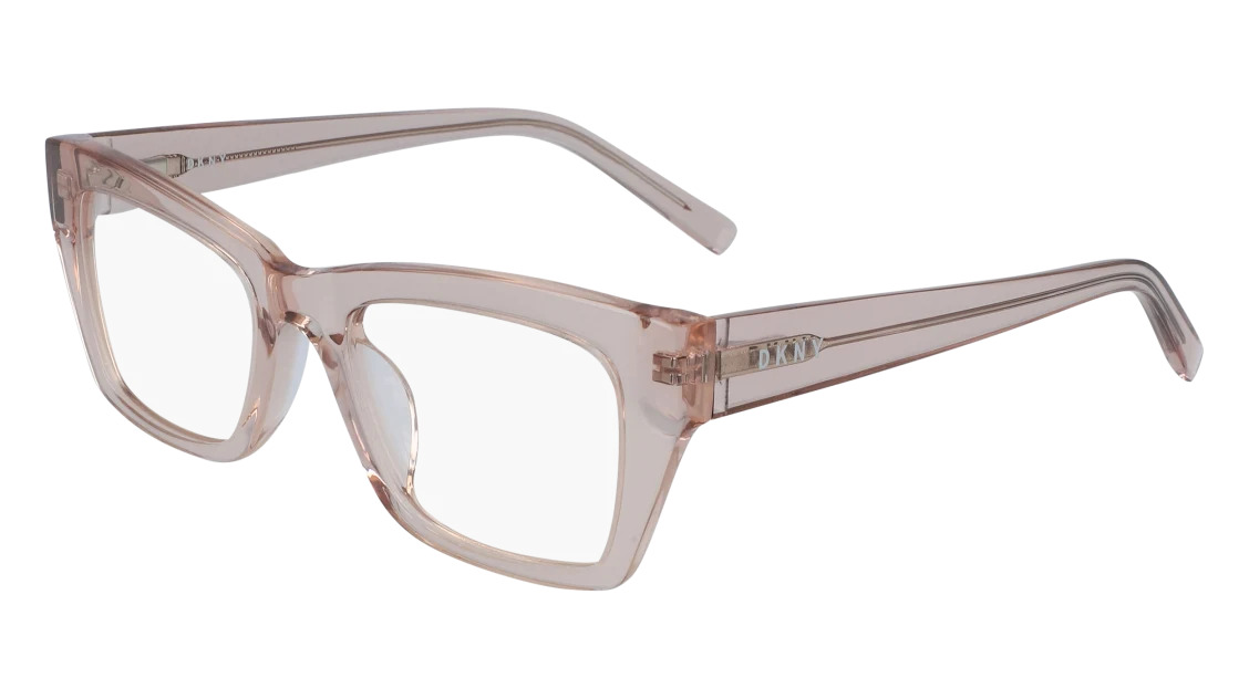 Dkny DK5021 Eyeglasses 265 Blush Crystal 51mm
