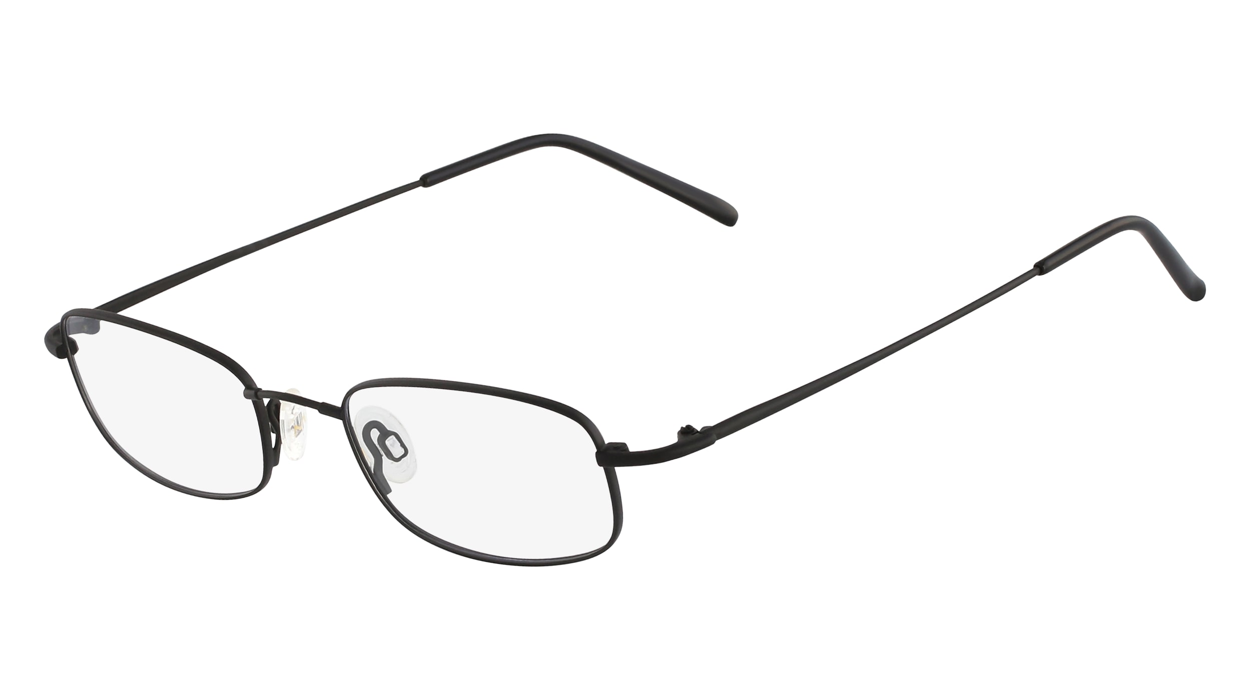 Flexon 603 Eyeglasses 002 Mat Black 49mm