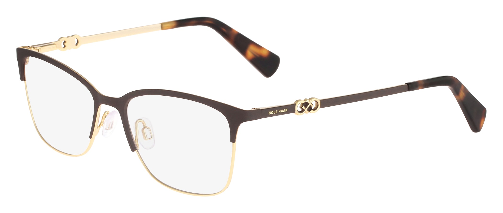 Cole Haan CH5009 Eyeglasses 210 Brown 51mm