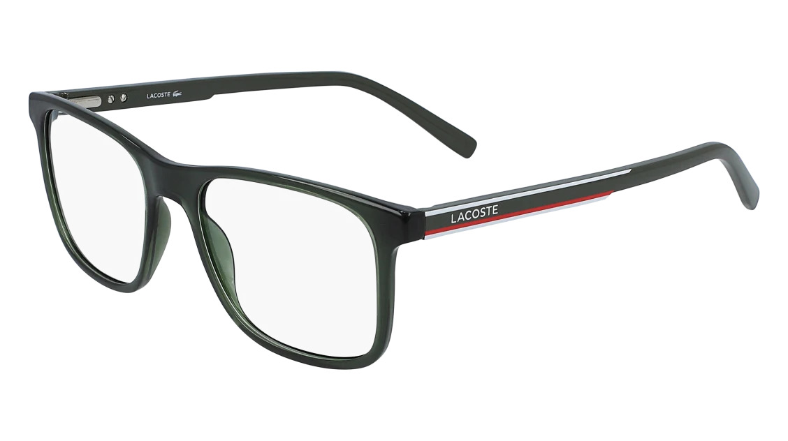 Lacoste L2848 Eyeglasses 317 Transparent Khaki 53mm
