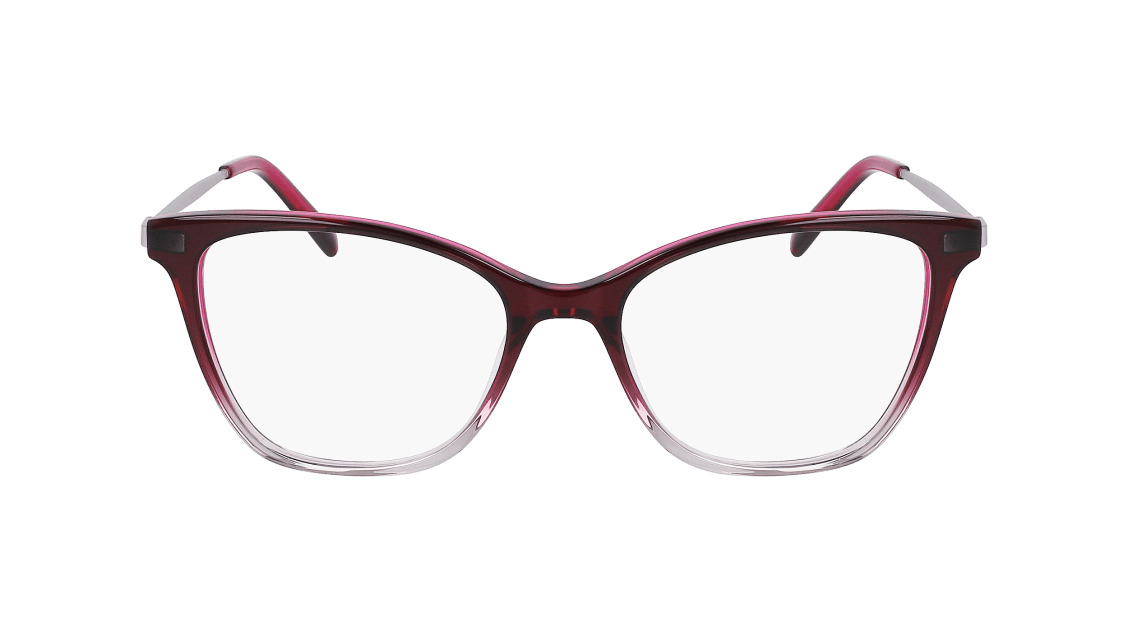 Dkny DK7010 Eyeglasses 510 Crystal Plum/Smoke Gradient 53mm