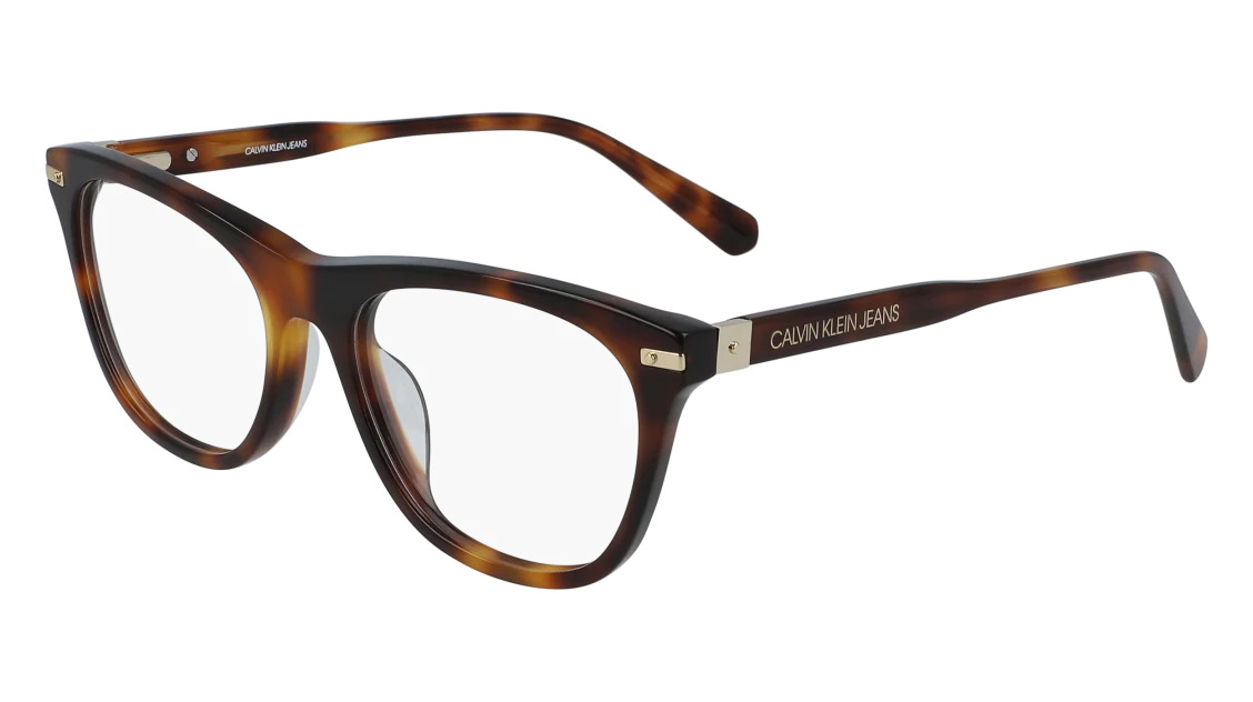 Calvin Klein Jeans CKJ19525 Eyeglasses 240 Soft Tortoise 52mm