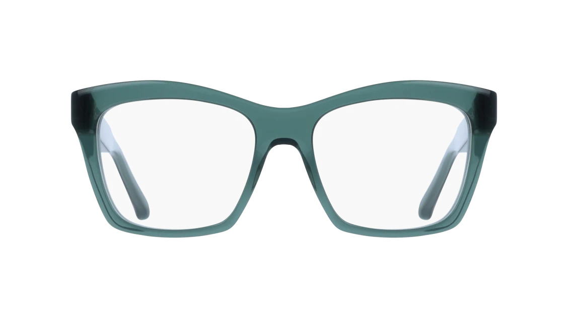 Ferragamo SF3022 Eyeglasses 320 Transparent Khaki 53mm