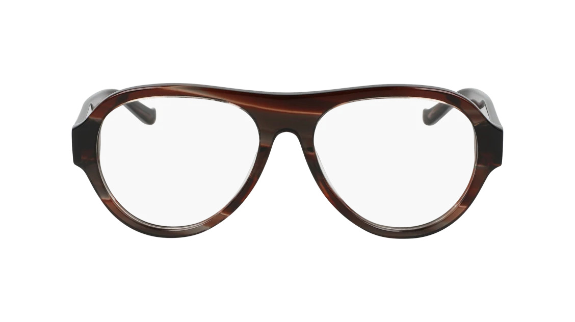 Donna Karan DO5012 Eyeglasses 228 Cherrywood Horn 54mm