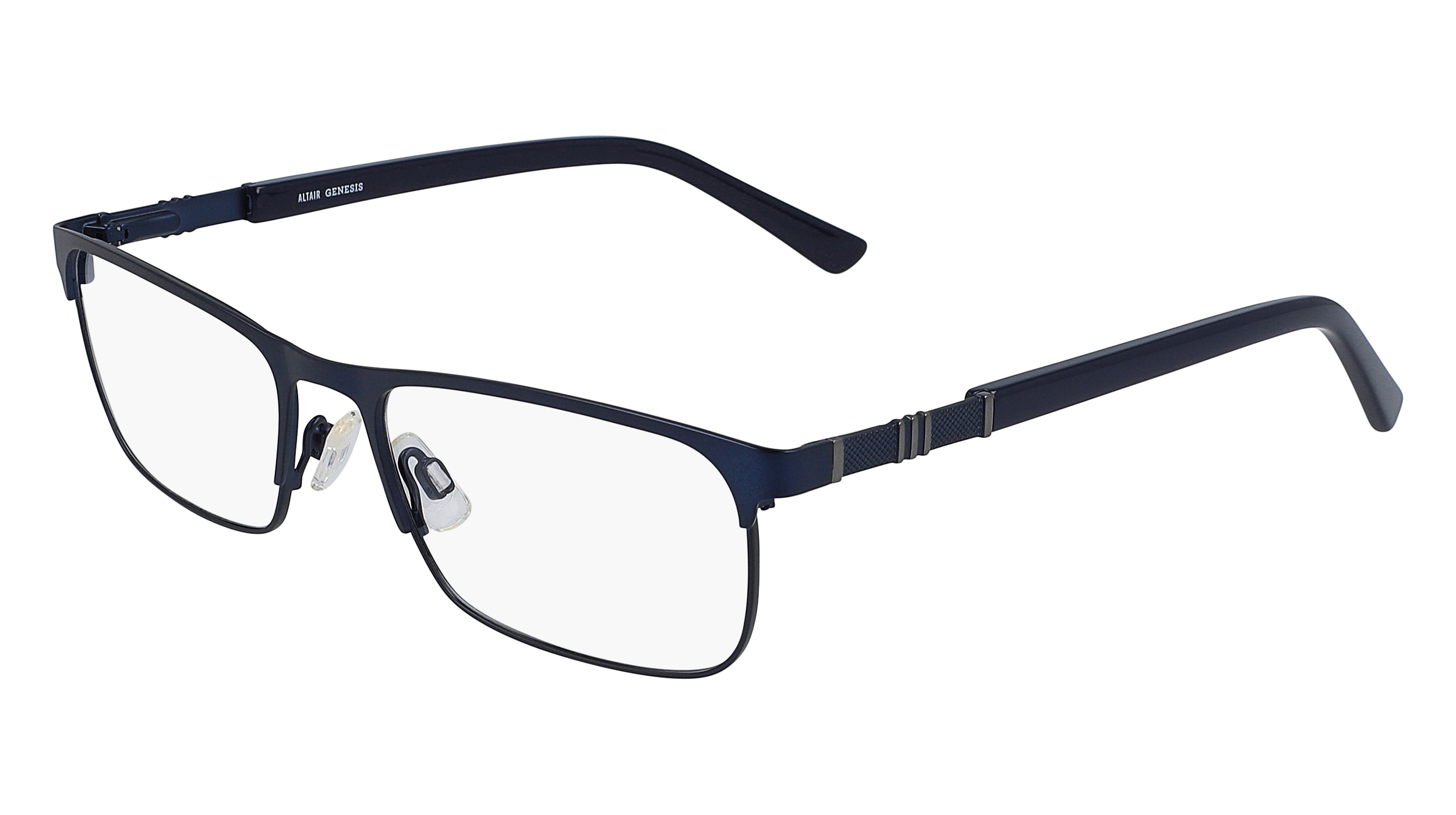 Genesis G4048 Eyeglasses 400 Navy 57mm