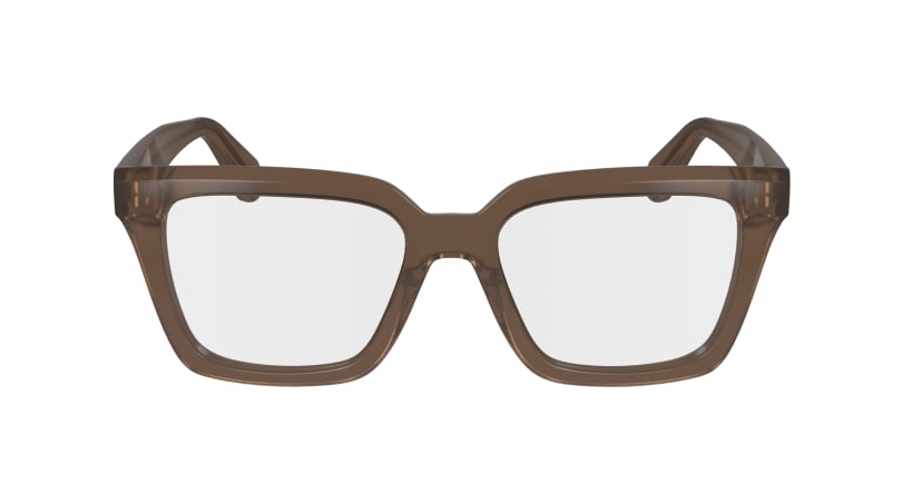Ferragamo SF2985 Eyeglasses 207 Transparent Dark Brown mm