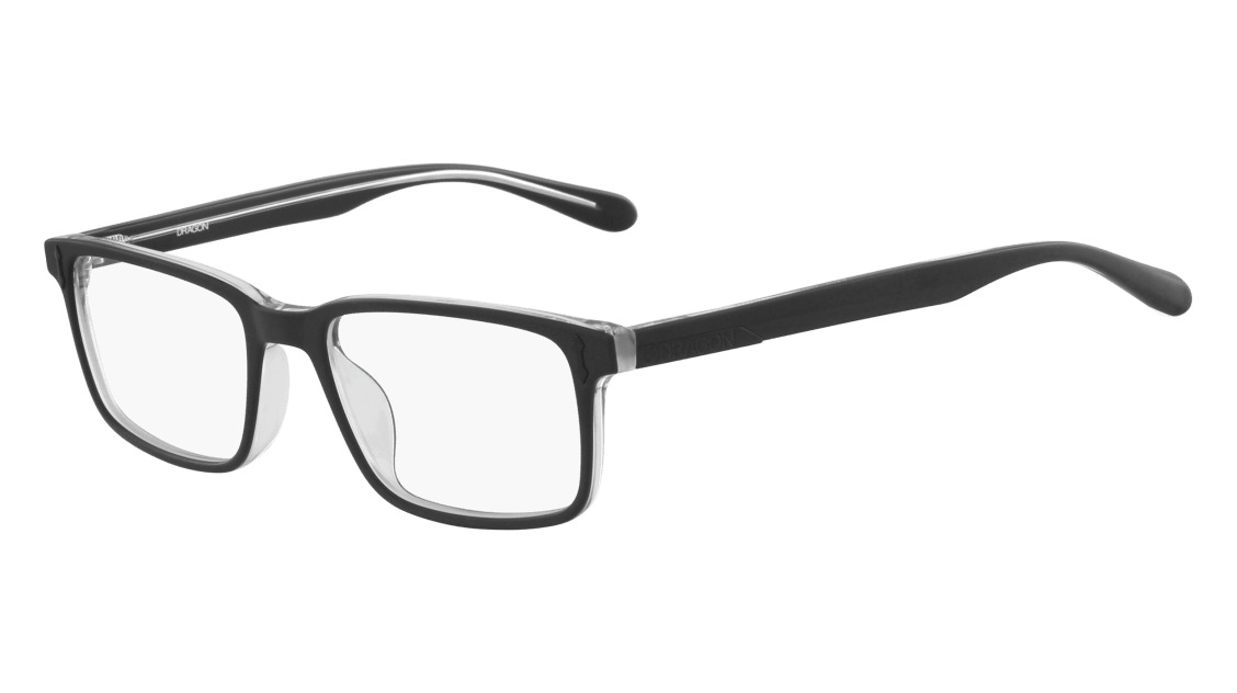 Dragon DR181 Eyeglasses 002 Matte Black Crystal 54mm