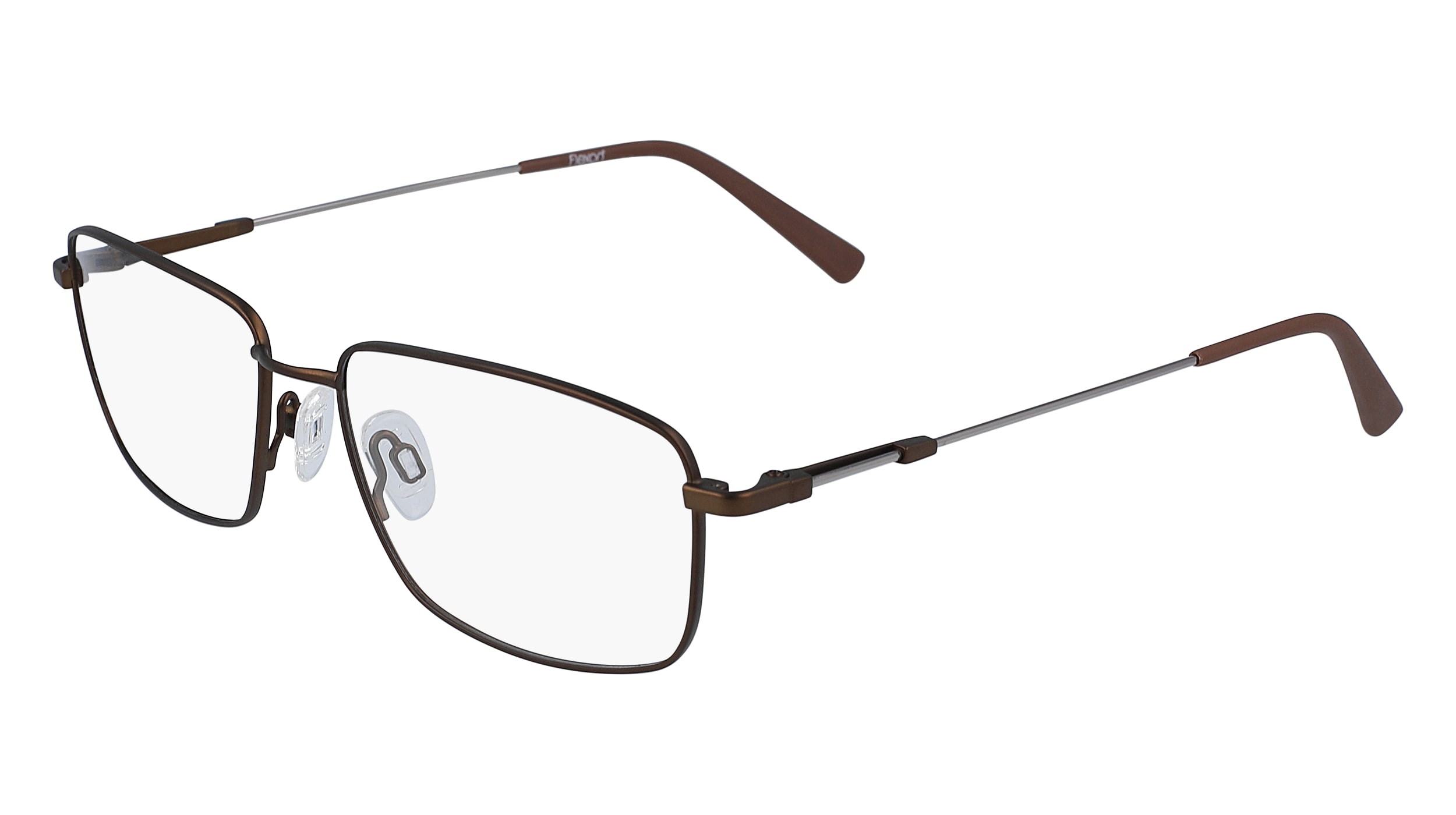 Flexon H6001 Eyeglasses 210 Brown 55mm