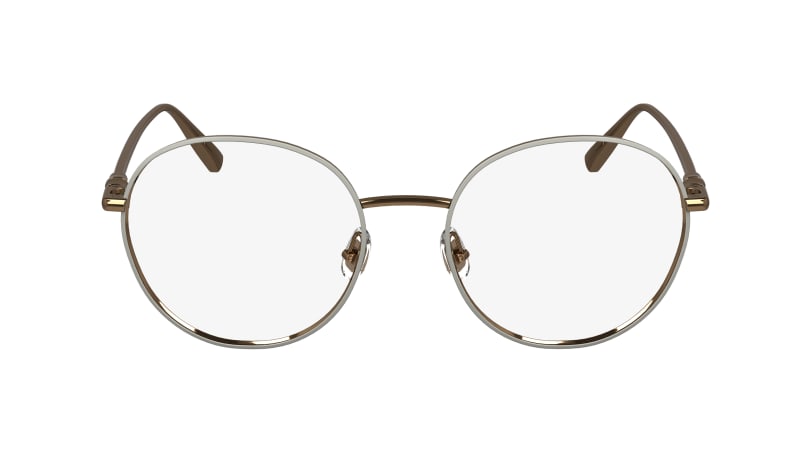 Longchamp LO2160 Eyeglasses 736 Amber Gold/Nude 50mm