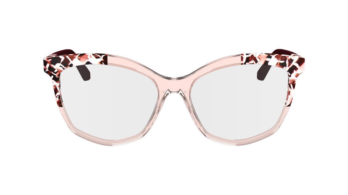 Karl Lagerfeld KL6154 Eyeglasses 618 Rose/Marble Rose 55mm