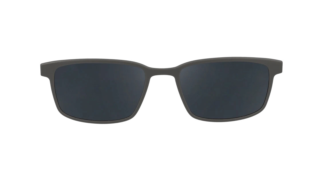 Flexon FLX1000MGC-CLIP Eyeglasses 033 Gun Metal 55mm