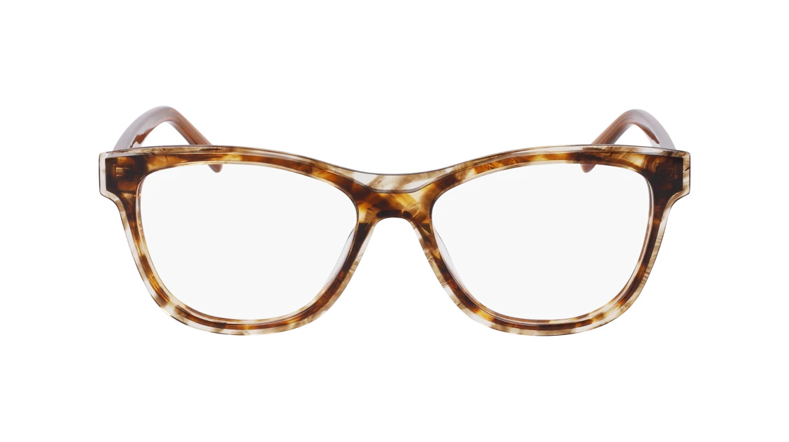 Dkny DK5077 Eyeglasses 228 Brown Horn 53mm