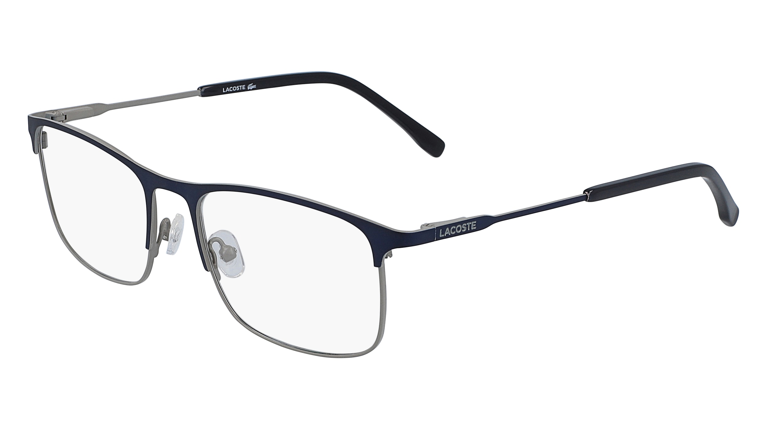 Lacoste L2252 Eyeglasses 424 Matte Blue/Grey 54mm