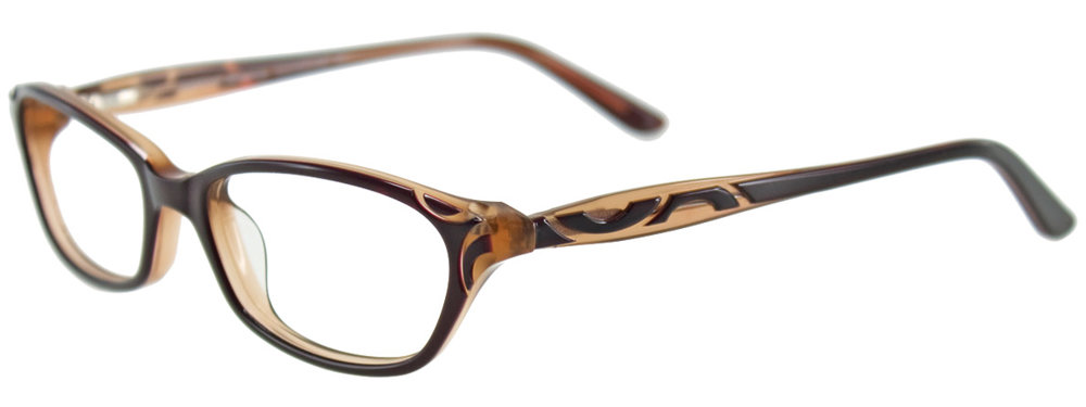 EASYCLIP EC279 Eyeglasses 010 DARK BROWN 52mm