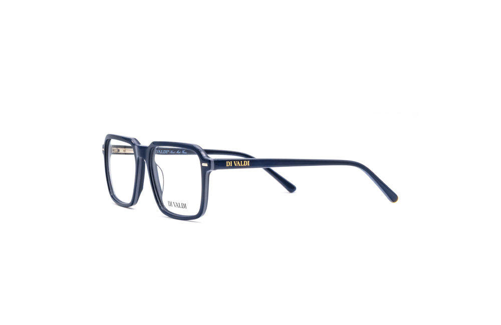 DIVALDI OPT DVO8273 Eyeglasses 020 NAVY BLUE WITH GREY LINE 54mm