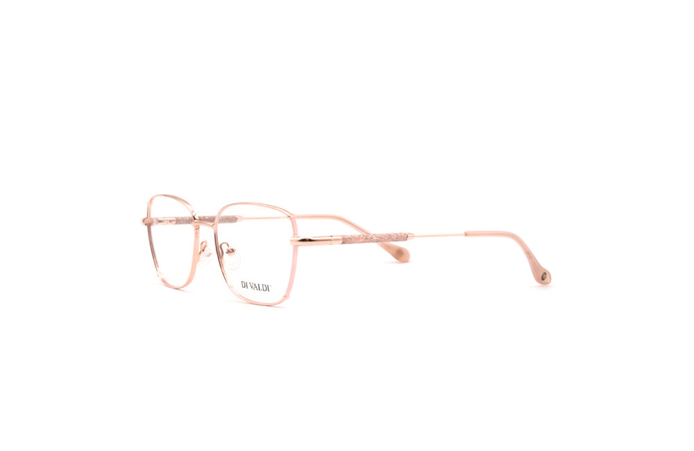 DIVALDI OPT DVO8277 Eyeglasses 035 PINKGOLD WITH PINKDESIGN 52mm