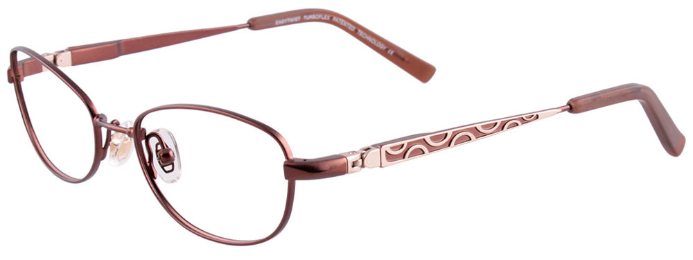 EASYTWIST ET946 Eyeglasses 010 Matt Dark Chocolate 46mm