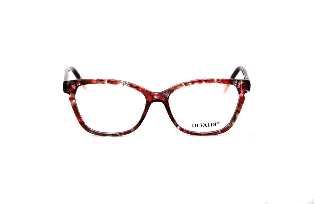 DIVALDI OPT DVO8182 Eyeglasses 030 Red 52mm