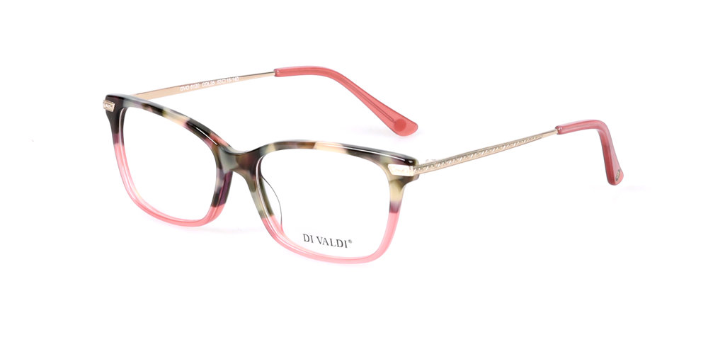 DIVALDI OPT DVO8120 Eyeglasses 035 Red Pink 53mm