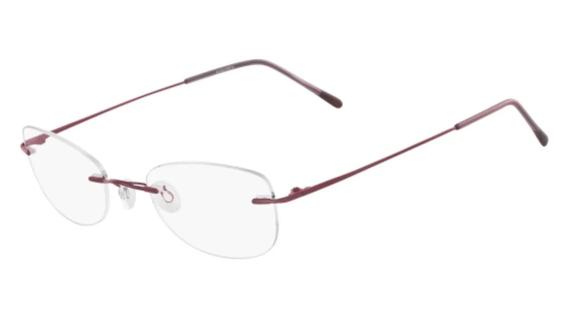 Airlock Seven-Sixty Chassis CHASSIS Eyeglasses 604 Burgundy mm