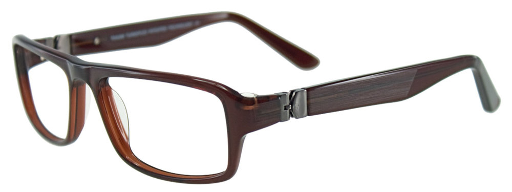 TAKUMI T9990 Eyeglasses 010 Dark Chocolate 52mm